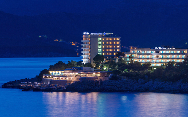 Hotel Neptun Dubrovnik sea view, image copyright Importanne Resorts