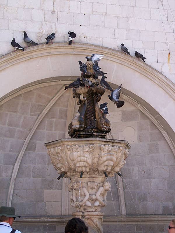 Small Onofrio's Fountain Dubrovnik