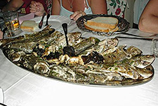 Villa Anagingač, daily fresh catch from the sea