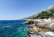 Villa Anagingač, private beach