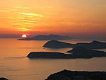 sunset Elafiti islands