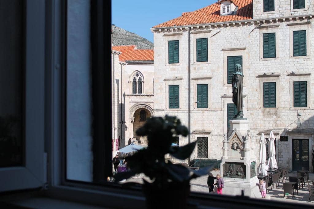 Lägenheter Nerio i Dubrovnik vy från rum