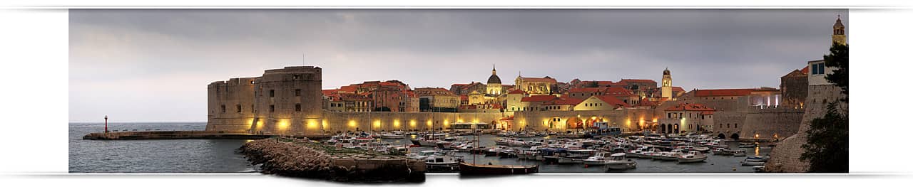 Dubrovnik Old Town panorama