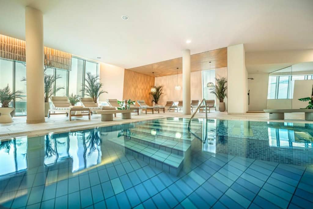 Indoor pool at Hotel Valamar Lacroma Dubrovnik