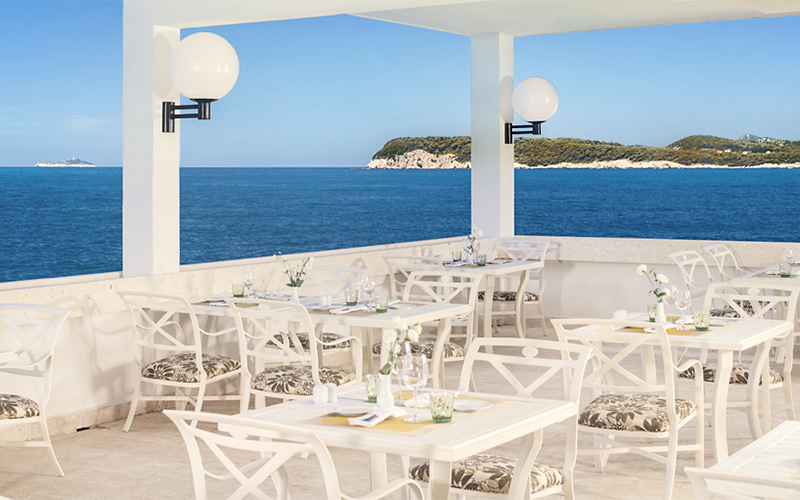 Hotel Neptun Dubrovnik restaurant, image copyright Importanne Resorts