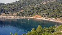 Island Lopud, one of the Elafiti Islands near Dubrovnik